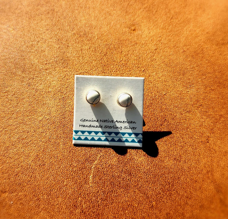 Howlite Stud Earrings