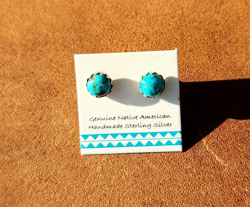 Turquoise Post Earrings