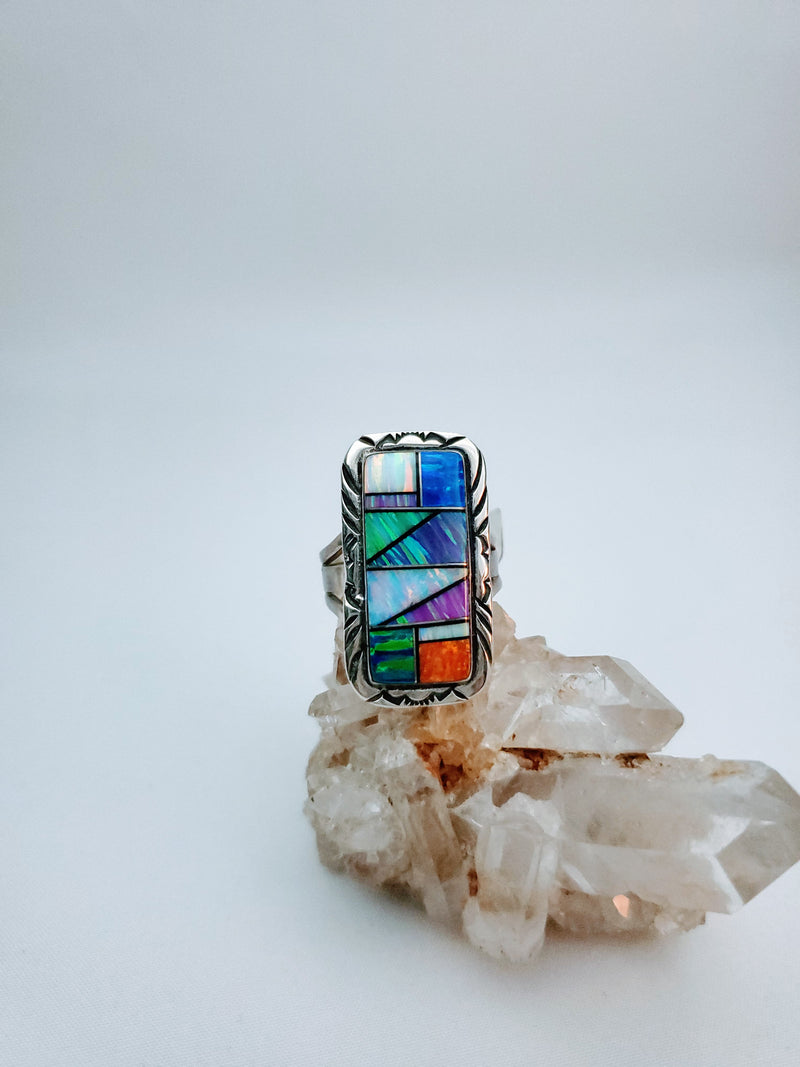 Multi-Opal Rectangle Ring