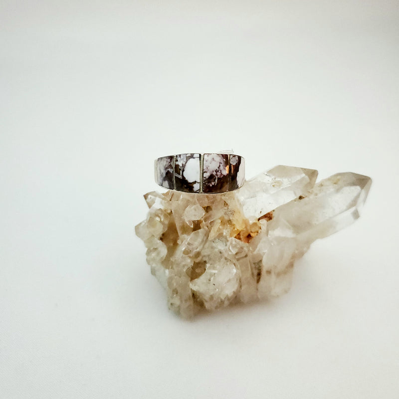 Paint Horse Inlay Men's Ring