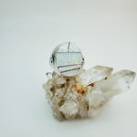 Large White Opal Inlay Men's Ring