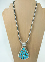Kingman Turquoise Pendant