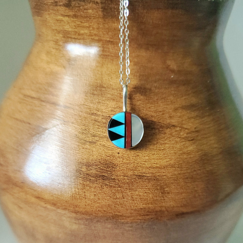 Zuni inlay Necklace