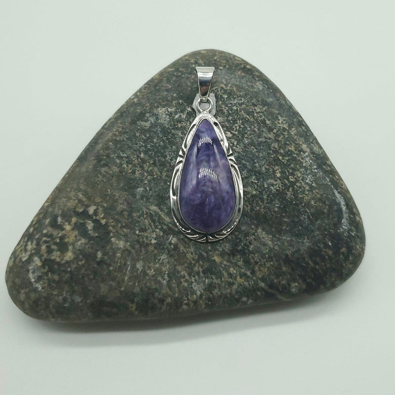 Chariote Tear drop Pendant