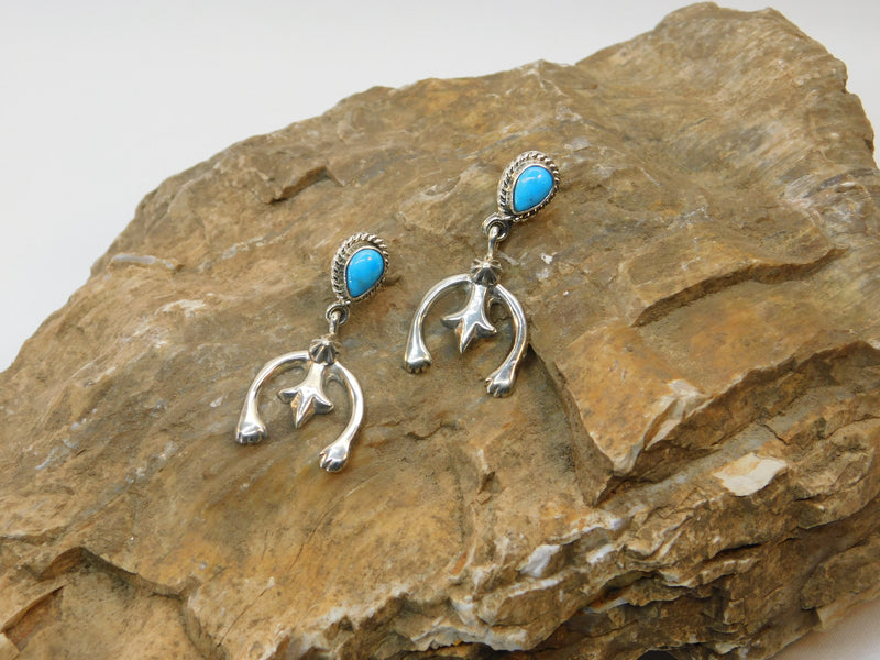 Naja Mini Turquoise Earrings