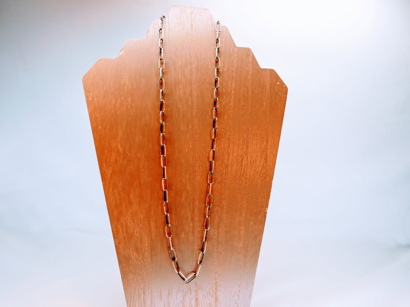 Silver Long Link chain