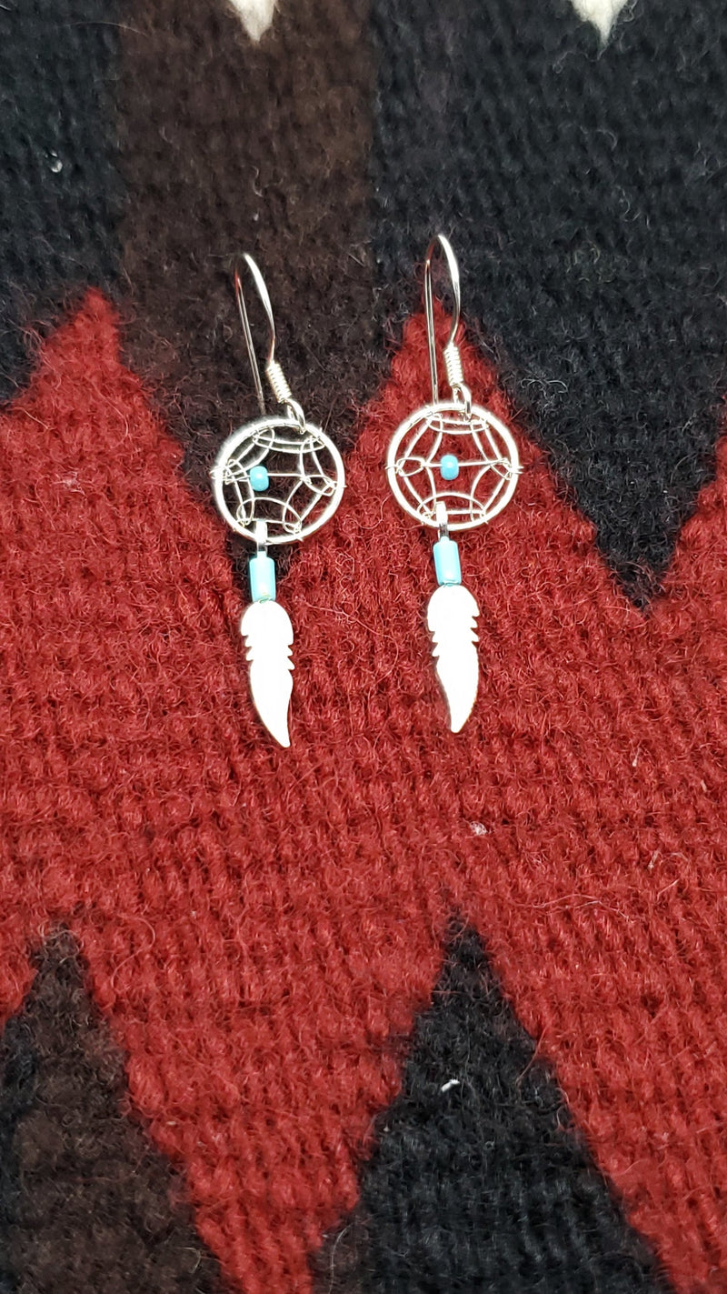 Dream catcher with turquoise (small)