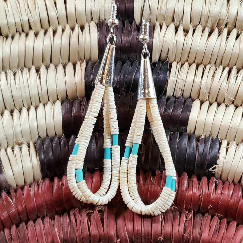 Heishi Shell Earrings