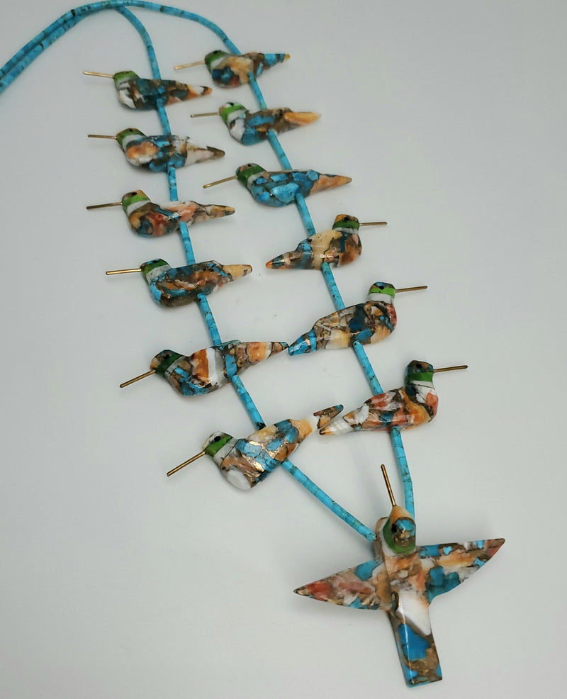 Hummimgbird Fetish Necklace