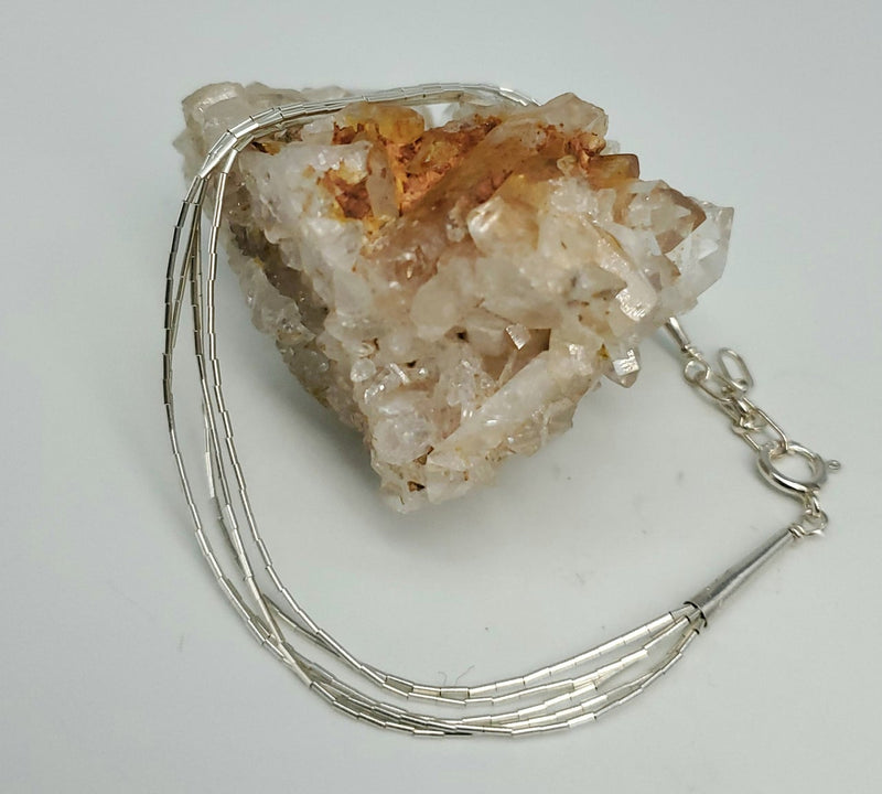 Liquid Silver Bracelet 5 strand