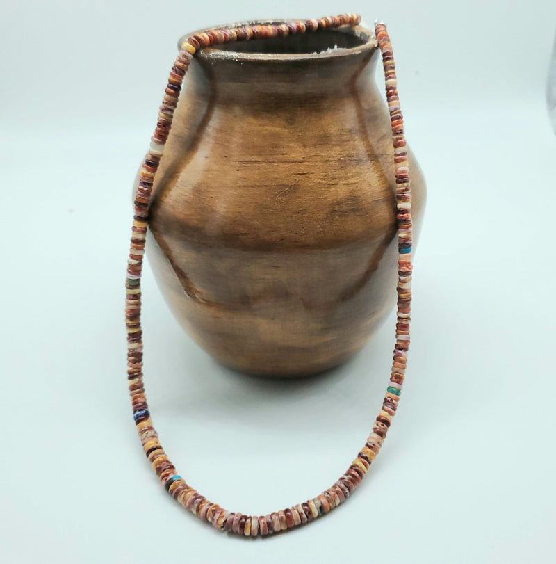 Multi color Spiny Oyster Necklace