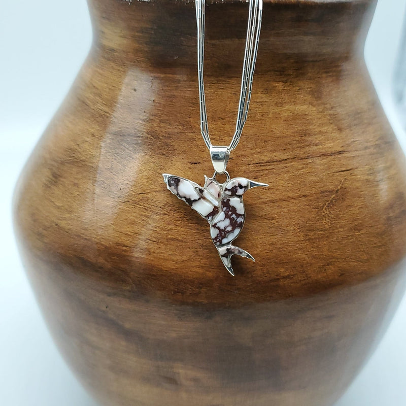 Painted Horse Hummingbird pendant set