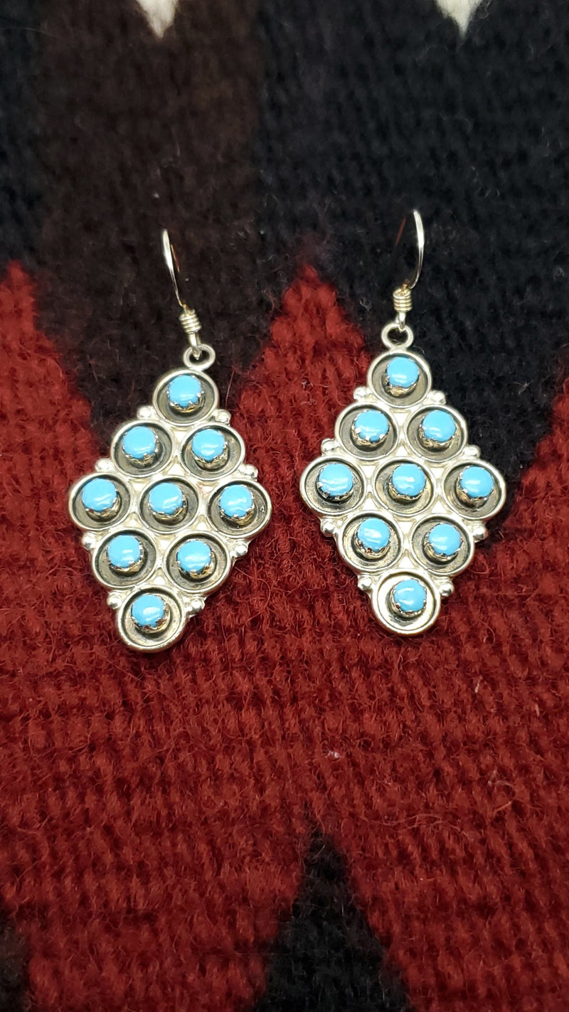 Sleeping Beauty Turquoise Diamond Shape