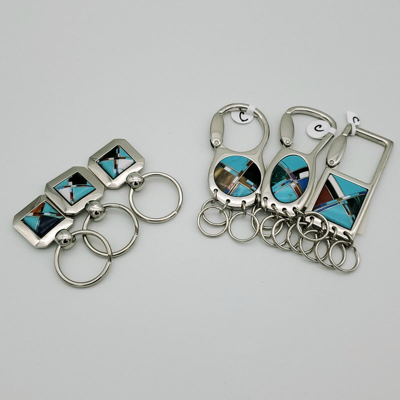 Inlay Key Rings