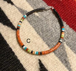 Heishi bracelets